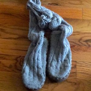 Limited Edition VS Pink long rhinestoned slippers